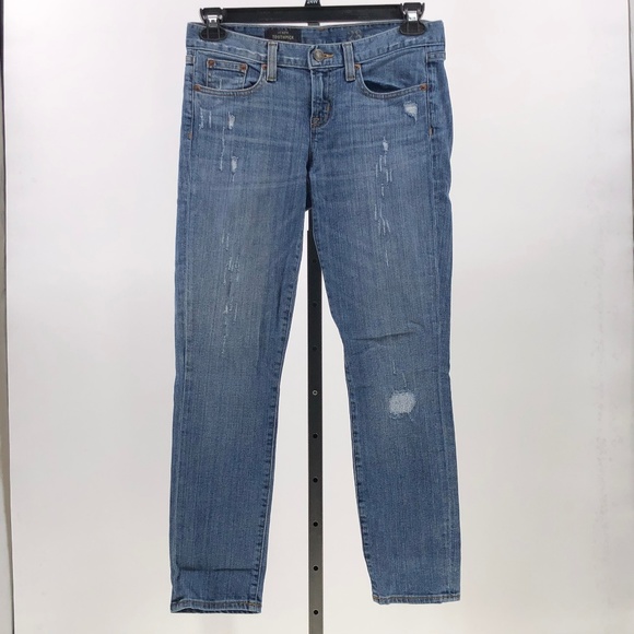 J. Crew Denim - J Crew toothpick ankle jean in distressed cone 28